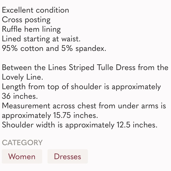 Matilda Jane Fit and Flare Ruffle Hem Blue Knit Dress Scoop Neck Women S - Picture 8 of 15